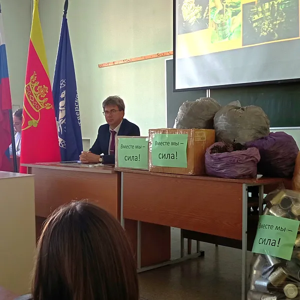 В ТвГМУ прошла встреча с представителями волонтерского отряда «Сила в Единстве» - фото 1