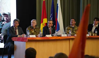  В Тверском медвузе прошла патриотическая встреча «Защищая Отечество»