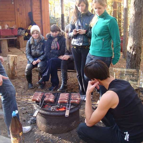 Акция «Чистый лес» в лагере в Протасово - фото 3
