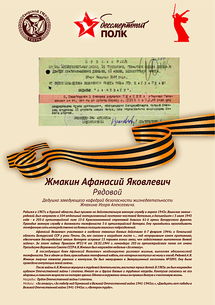 Жмакин Афанасий Яковлевич