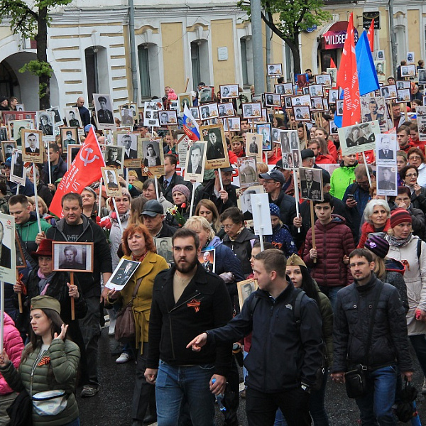 «Бессмертный медсанбат» в строю «Бессмертного полка» г. Твери - фото 4