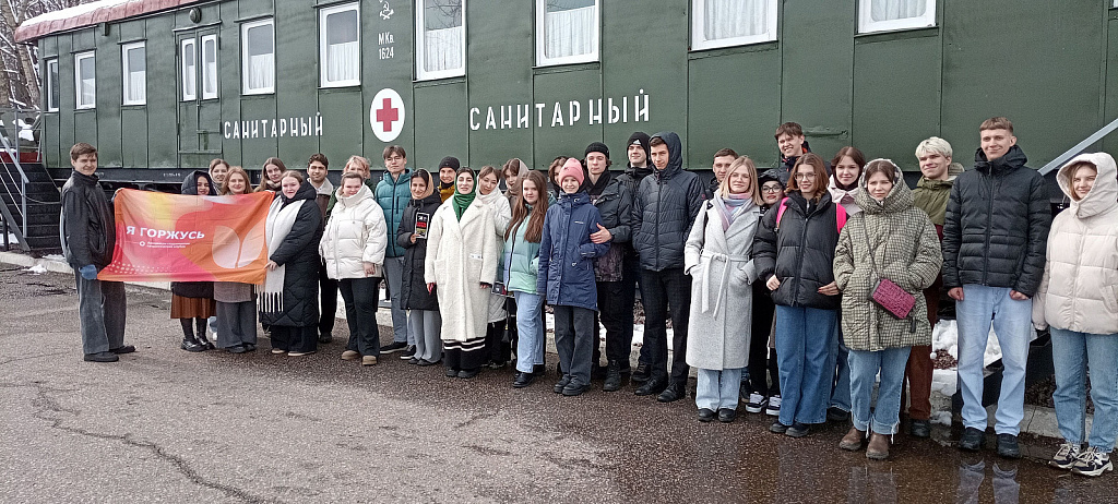 Студенты ТвГМУ посетили Центральный музей Великой Отечественной войны на Поклонной горе