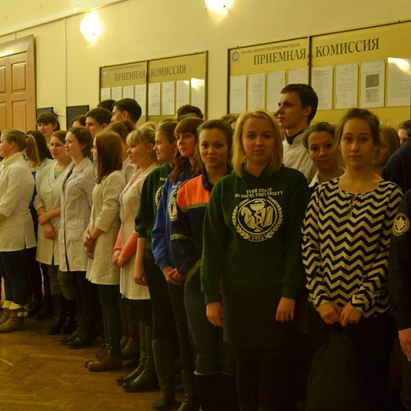 Торжественное открытие Дня российских студенческих отрядов в Тверском государственном медицинском университете - фото 8