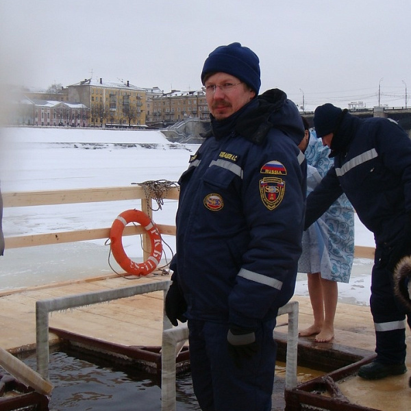 Участие отярда Спасатель в обеспечении безопасности на Крещенских купаниях - фото 7
